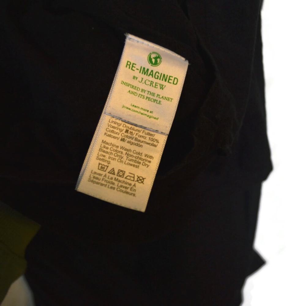 J.Crew Sleeveless Tiered Ruffle Neck Dress Size 8 Cotton Poplin, Pockets, Lined - Picture 10 of 11